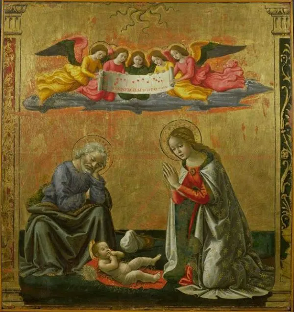 Nativity by Bastiano Mainardi (†1513)